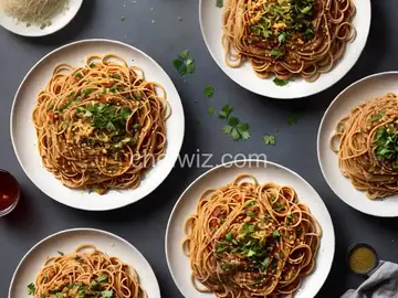 Spaghetti with Oil, Garlic and Spices