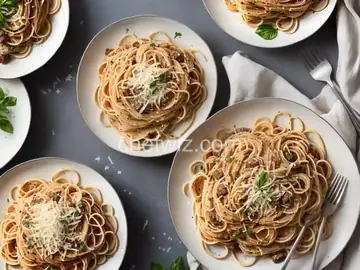 Spaghetti with Pecorino Romano and Black Pepper