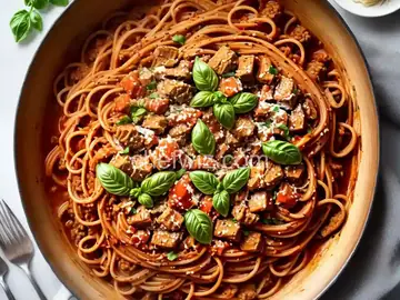 Spaghetti with Turkey Ragu