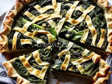 Spanakopita (Greek Savory Greens Pie) Recipe