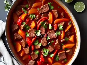 Spanish Beef Stew With Pimentón and Piquillo Peppers Recipe