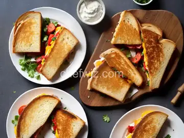 Spanish Grilled Cheese Sandwiches with Manchego and Jamón Serrano
