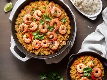 Spanish Shrimp and Rice
