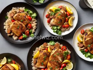 Spanish-Style Chicken and Sausage