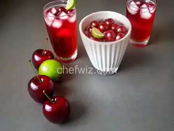 Sparkling Cherry Lime Soda