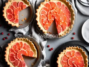 Sparkling Grapefruit Pie