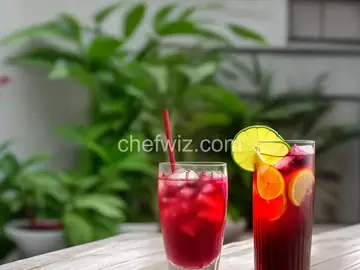 Sparkling Hibiscus Cooler