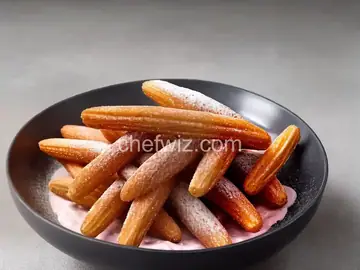 Sparkly Strawberry Churros