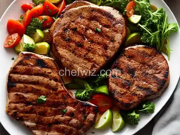 Spice-Rubbed Grilled Pork Chops