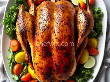 Spice Rubbed Roast Chicken