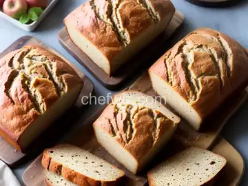 Spiced Applesauce Bread