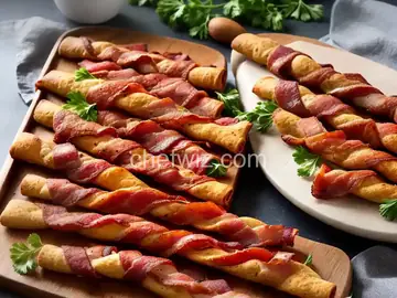 Spiced Bacon Twists