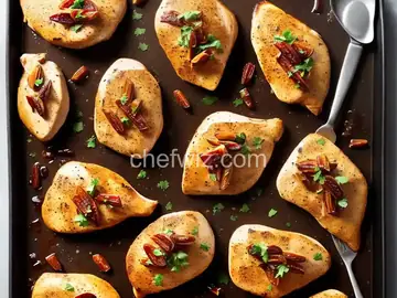 Spiced Chicken Breasts with Dates