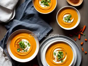 Spiced Coconut Carrot Soup