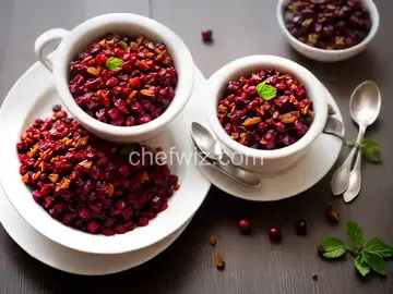 Spiced Cranberry Apple Chutney