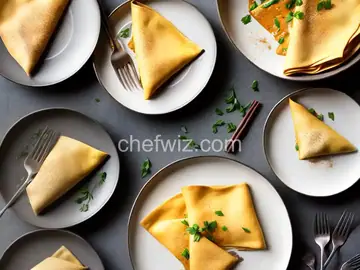 Spiced Egg Crepe for One