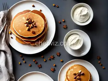 Spiced Maple Pancakes