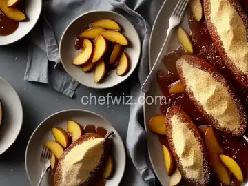 Spiced Pear and Bourbon Sparkler