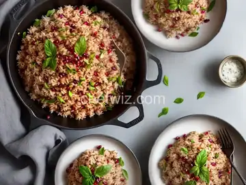 Spiced Pomegranate Rice