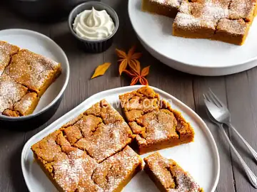 Spiced Pumpkin Bars with Cream Cheese Icing
