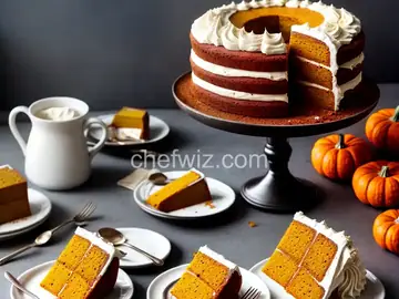 Spiced Pumpkin Layer Cake