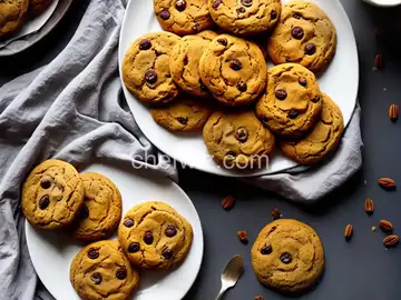 Spiced Pumpkin-Raisin Cookies