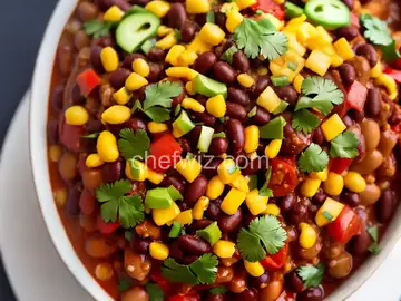 Spicy 3-Bean Chili Salad