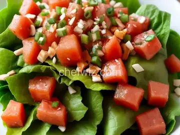 Spicy Ahi Poke Salad