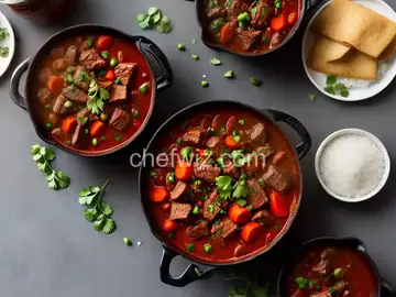 Spicy Beef Stew with Moroccan Spice Rub