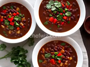 Spicy Black Bean Soup
