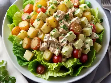 Spicy Caesar Potato Salad