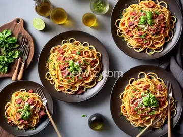 Spicy Carbonara Spaghetti