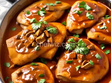 Spicy Chicken Marsala