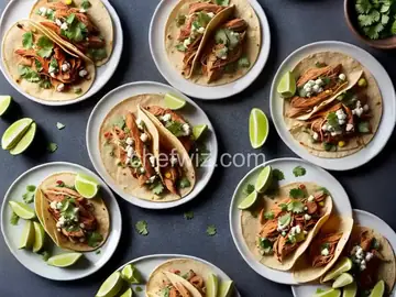 Spicy Chicken Tacos With Corn, Feta, and Avocado Recipe