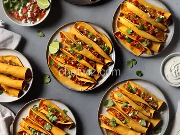 Spicy Chicken Taquitos