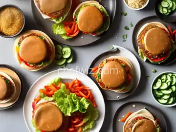 Spicy Chipotle Chicken Burgers