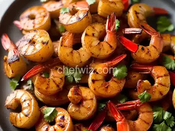 Spicy Chipotle Grilled Shrimp