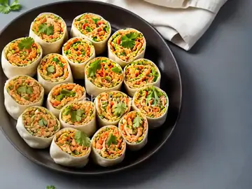 Spicy Crab Rolls