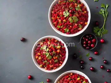Spicy Cranberry Salsa