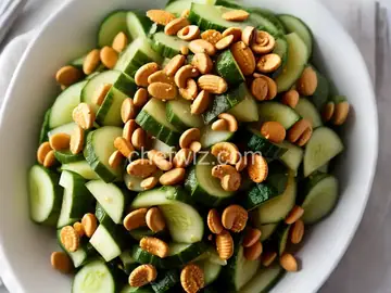 Spicy Cucumber and Peanut Salad