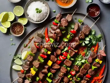 Spicy Cumin Lamb Skewers (Yang Rou Chuan) Recipe