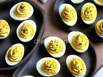 Spicy Deviled Eggs