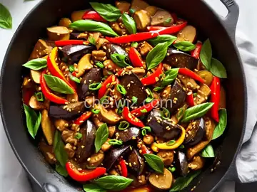 Spicy Eggplant Stir-Fry
