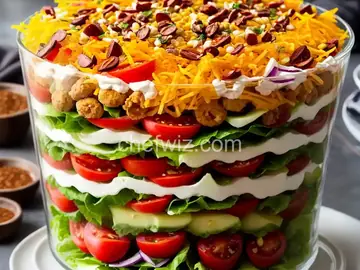 Spicy English Seven-Layer Salad