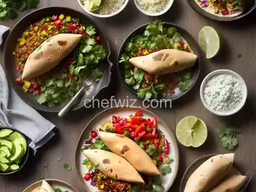 Spicy Garden-Fresh Breakfast Burritos
