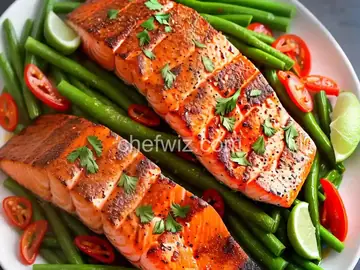 Spicy Garlic Salmon