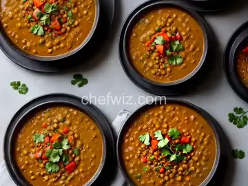 Spicy Indian Lentil Stew (Daal)