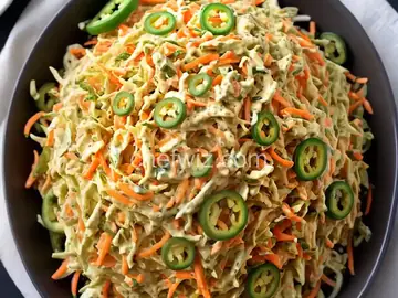 Spicy Jalapeno Coleslaw