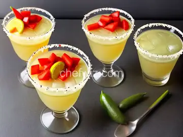 Spicy Jalape�o Margaritas