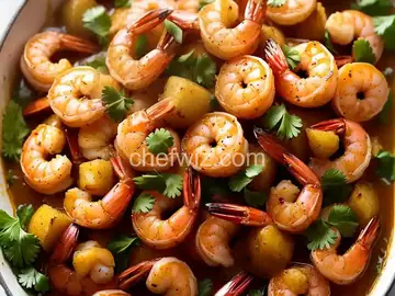 Spicy Lemon Garlic Shrimp